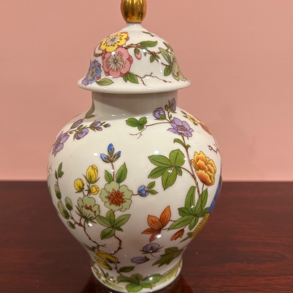Kaiser Accents Ak Kaiser West Germany Nanking Porcelain Ginger Jar